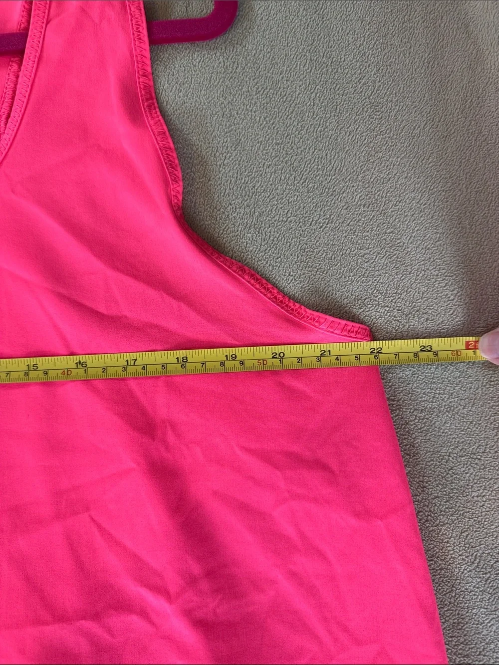 Calvin Klein Performance Neon Pink Athletic Tank Top